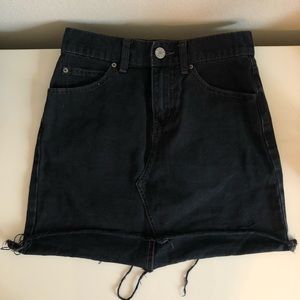 Urban Outfitters BDG Step Hem Mini Skirt XS